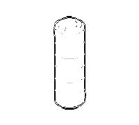 Goupille filetée Dornbracht M5x16 DIN916 A2- 09311101390 093111013 M5 x16 mm