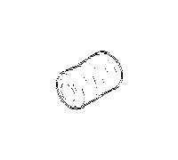 Goupille filetée Dornbracht M5x8 DIN916 A2-7 09311103690 093111036 M5 x 8 mm