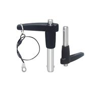 Goupille rapide avec poignée en L et bouton-poussoir, tige 10mm | Goupille à verrouillage à bille, Goupille de retenue à ressort, Goupille d'indexation, Goupille de positionnement