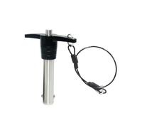Goupille rapide bille avec poignée en T et bouton-poussoir, tige 4mm | Goupille à verrouillage à bille, Goupille de retenue à ressort, Goupille d'indexation, Goupille de positionnement