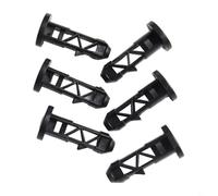 Goupilles de charnière de rechange pour couvercles de poubelle à roulettes de 240 L, plastique résistant pour la maison et le commerce pour poubelles à roulettes (3 paires)