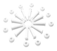 Goupilles et joints pour piscine Intex Metal Frame - Pièces de rechange - Blanc - 6cm - 100g