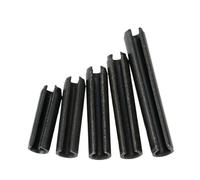 Goupilles fendues à ressort Goupilles élastiques à ressort en acier au carbone noir 65Mn M1.5-M6 x 8-20mm 95 pièces(M2 -20pcs,18mm)