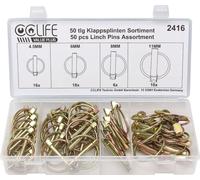 Goupilles pliantes Goupilles pliantes Assortiment de boulons 4,5-6-8-11mm 50 pcs. automobile