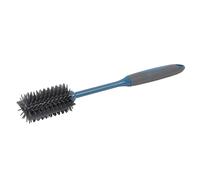 Goupillon Bouteille Bicolore 26cm Anthracite & Bleu Paon