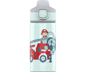 Gourde 0,4 litre Miracle Gourde robuste pour enfants anti-fuite Couvercle utilisable d'une seule main avec paille