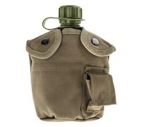 Gourde 1 l avec housse Texar - Olive