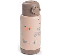 Gourde À Paille Isotherme Tiny Farm Bleu (340 Ml) Rose TU