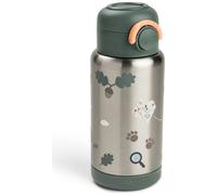 Done By Deer - Gourde à paille isotherme Tiny trails 340 ml Vert