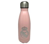Gourde acier inoxydable CYPBrands Real Madrid Beige 6,5x6,5x21,8 cm