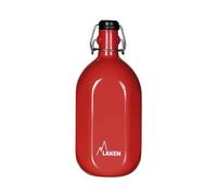 Gourde alu laken 1l rouge avec bouchon canette