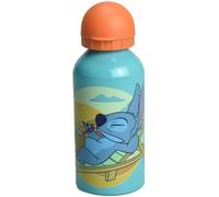 Gourde Aluminium 40 Cl Lilo & Stitch ? Bouchon Anti-fuites Bleu Clair TU