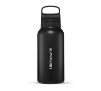 Gourde avec filtre Go 2.0 Stainless Steel 1 l LifeStraw - Nordic Noir