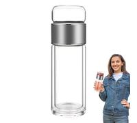 Gourde Bouteille D'Eau Avec Infuseur De Thé Portable Multifonction Isolée