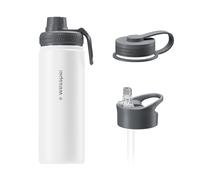 Gourde Bouteille Thermos 500 ml Acier Inoxydable Wessper B3 THERMOSTEEL Blanc