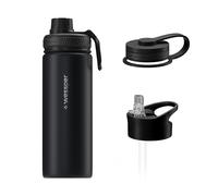 Gourde Bouteille Thermos 500 ml Acier Inoxydable Wessper B3 THERMOSTEEL Noir