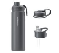 Gourde Bouteille Thermos 700 ml Acier Inoxydable Wessper B3 THERMOSTEEL Gris