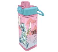 Gourde carrÃ©e enfant Kids Licensing Disney Stitch Rose 500 ml