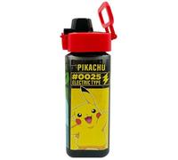 Kids Licensing Gourde Pokémon – Fermeture à clic, carrée, sans BPA – 500 ml