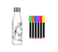 Gourde D Hydratation Les Artistes De Paris Bouteille Creative Color Set Snoopy Blanc
