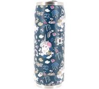 LES ARTISTES Paris A-4223, Canette isotherme, 500 ml, Gourde isotherme sans BPA, Réutilisable, Bec verseur rabattable avec paille, Acier Inoxydable, Design Unicorn