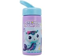 Stor S.L. Gourde de sport Gabby's Dollhouse 410 ml avec paille et poignée intégrée Rose clair