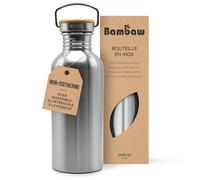Bambaw Bouteille en Inox 1000 ml - Natural Steel