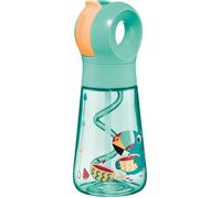 Maped – Gourde Ecozen Toucan – Paille à bulles intégrée, étanche, poignée, 350 ml – Vert fluo