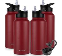 Gourde en acier inoxydable 1 L, sans BPA, à isolation sous vide, pour le sport
