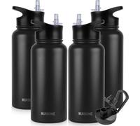 Gourde en acier inoxydable 1 L, sans BPA, à isolation sous vide, pour le sport