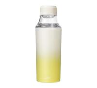 Gourde en métal 450 ml anti-fuite isolée avec infuseur à thé et | Gourde de sport et tasse à thé pour le bureau, le camping, la randonnée, la pêche, la gym, le sport, l'entraînement, la route