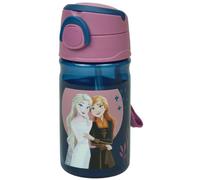 Gourde En Plastique La Reine Des Neiges À Paille 350 Ml Bleu / Mauve TU