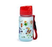 Gourde en plastique renforcÃ© avec couvercle Ã bouton-poussoir knights & dragons chevaliers & dragons Puckator Multicolore 350 ml