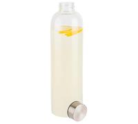 Gourde en verre - APS - 66909 - 1 litre - Bouchon inox - Ø 7,5 cm
