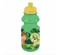 FUN HOUSE 006069 JURASSIC WORLD GOURDE DINOSAURES 350 ML POUR ENFANT Vert