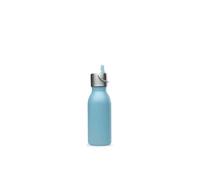 Qwetch Bouteille isotherme inox Matt enfant 350 ml Bleu bouchon pipette