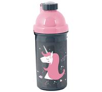 Gourde Enfant Licorne En Plastique 18 Cm Noir TU