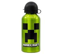 Gourde enfant - MINECRAFT - Crepper Green - Aluminium - 400ml - Mixte
