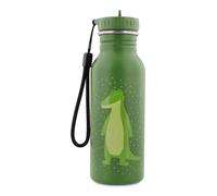 Gourde enfant - TRIXIE - Mr Alligator - 500 ml - Acier inoxydable - Bec facile à ouvrir