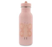 Gourde enfant - TRIXIE - Mrs Butterfly - Acier inoxydable - 500 ml - Rose