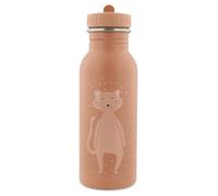 Gourde enfant - TRIXIE - Mrs Cat - 500 ml - Acier inoxydable - Beige