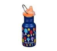 Gourde Inox 355 Ml Bouchon Sippy Mushrooms Bleu TU