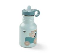 Gourde inox bÃ©bÃ© Done by Deer Tiny farm Bleu 350 ml