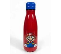 Gourde Inox Super Mario 500 Ml Rouge Et Bleu TU