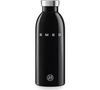 Gourde isotherme 0.5l en acier inoxydable noir Smeg WBF01BL Noir