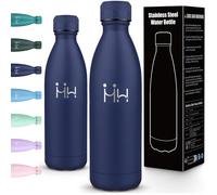 Gourde Isotherme 1L, Double Paroi, Bouteille Isotherme, Anti-Fuite, Gourde Inox, Réutilisable, Bouteille D'Eau, Pour Sport