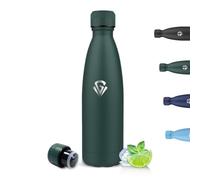 Gourde Isotherme, 750ML Double Isolation Murale, Bouteille Isotherme, Acier Inoxydable 18/8, Gourde Inox, Résistant aux Fuites, Couvercle À Vis Scellé, pour Le Sport