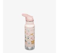 Gourde isotherme avec bouchon enfant Klean Kanteen Classic Narrow Flip/Sport Beige 355 ml