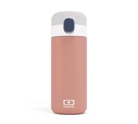 MONBENTO - Gourde Isotherme MB Pop rose Moka - 360ml - Garde au Chaud/Froid jusqu'à 12h - Petite Gourde Hermétique pour Enfant Ecole/Parc et/ou pour Adulte à Glisser dans un Sac à Main - rose