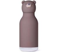 Asobu® Bouteille pour enfants BESTIE avec paille 460ml - OURS MARRON